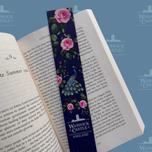 Load image into Gallery viewer, Warwick Castle Peacock Bookmark
