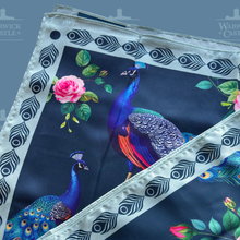 Load image into Gallery viewer, Warwick Castle Peacock Scarf
