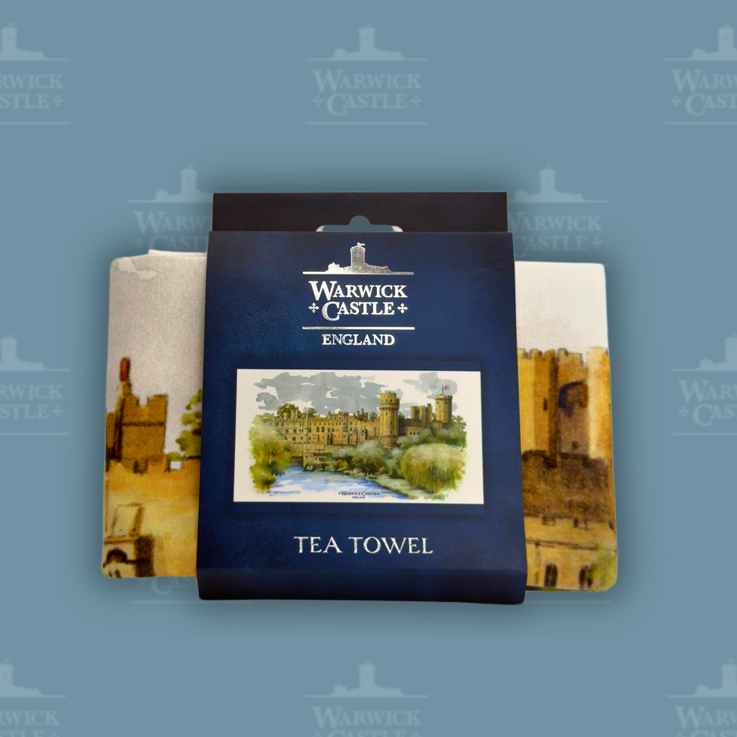 Warwick Castle Tea Towel